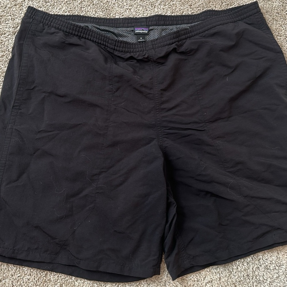 Patagonia Black Swim Trunks
